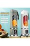 Green 7.4V juicer, portable juicer, 400ml capacity, USB rechargeable, perfect for outings and outdoor activities. - 4