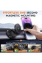 Car Phone Holder Magnetic 15W Wireless Charging 360 Adjustable Daily Commuting Road Trips Taxi Delivery Family Outing Business Truck - 4