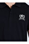 Men Black Regular Fit HD Print Pique Polo - 4