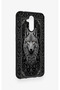 Huawei Mate 20 Lite Compatible Ethnic Wolf Pattern Silicone Case - 3