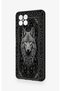 Omix X600 Compatible Ethnic Wolf Patterned Silicone Case - 4