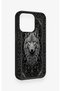 iPhone 14 Pro Compatible Ethnic Wolf Pattern Silicone Case - 3