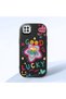 Redmi 10A Compatible Case Camera Protector Black Silicone Couple Phone Case Heart Pattern