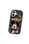 iPhone 17 Compatible Case Camera Protector Black Silicone Couple Phone Case Character Patterned - 3