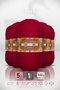 Crystal • Dark Red (98237) - 5-Pack X 100Gr/475M - Fine Yarn for Hand Knitting - Shawl Blouse Yarn