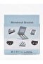 A37 Adjustable Foldable Aluminum iPad Stand – Portable Ergonomic Tablet Holder with Ventilated Cooling Design - 3