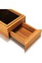 Wooden Coffin Incense Burner Holder with Storage Compartment (24 x 6 x 5cm) - 5