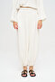 Women's High Waist Tie-Cuff Relaxed Fit Pants