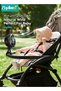 Baby Stroller Fan, Portable Cooling Fan, Personal Fan with Auto-Rotating, LED Night Light and 4 Speeds Adjustable, Ultra-Quiet Handheld Fan for Stroller, Crib, Car Seat, Tent, Office, Bedroom, USB Rec - 6