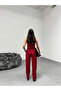 Plain Lined Polyviscose Vest - 4