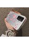 Samsung Galaxy A54 Compatible Silicone Edge Hard Back Case Couple Phone Case with Letter S Pattern - 4