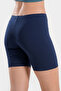 Women’s High Waisted Modest Swim Shorts Quick Dry Mid Thigh Swimming Bottoms - 2