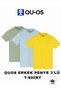 Unisex 3-Pack 100% Cotton Crew Neck T-Shirt