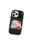 Black Silicone Case Compatible with iPhone 17 Pro with Shock-Absorbing Camera Protections - 3
