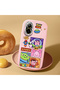 Realme C67 4g Compatible Shock-Absorbing Camera Protected Pink Silicone Case - 2