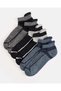 Men Assorted Half Terry Ankle Socks (Pack Of 3)