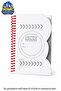 New Season Licensed Spiral Shaped Striped Hologram Notepad Notebook A6 with Vivenca - 4