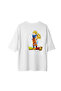Men's Oversize T-Shirt Anime Character Printed Graphic Patterned Relaxed Fit Casual Wear Modern Stylish - 2