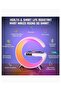 Multifunctional Smart Speaker Wireless Charging RGB Night Light and App Controlled Sounder Alarm Clock for Your Bedroom or Home Office - 3