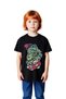 Children's T-Shirt Music Themed Dinosaur Print with Guitar Playing Character Relaxed Fit Casual Modern Stylish Elegant