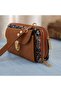 Cnt-6006 Tan Navy Blue Paisley Patterned Tapestry Crossbody Wallet Bag |   Eos Collective - 4