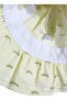 Cotton Baby Bucket Hat - Eye Patterned Ruffle Beach Sun Hat - 6