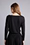 Slim Fit Boat Neck Long Sleeve T-Shirt H9405Ax26Au - 4