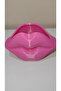 Glossy Kiss 15cm Aesthetic Lip Design Makeup Organizer - Pink - 3