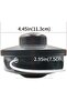 Two universal replacement heads (black) for M10 x 1.25 dual-line gas brush cutter - 2