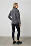 Women's Smoked Comfortable Thick Outdoor Fleece Jacket with Full Zipper and Front Pockets - 5