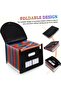 25-compartment black document organizer - 3