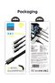 Fast Charging Braided 3 In 1 USB Cable Green - 2