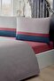 Rf -Futurista Blue- Double Pique Set with Elastic Sheets - 3