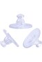 Earring Backings, Silicone Earring Backs with Pad, Rubber Earring Back Replacement, Soft Jewelry Fin