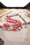 Thermal Quartz Stone 33 Prayer Beads with Metal Tassel 8mm Sphere Cut 902824