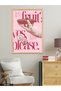 Pink Fruit One-Piece Wooden Framed Painting - 4