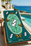 Vintage Tarot Butterfly and Arrow Motif Patterned 70X150 Beach Towel - Digital Printed Bath Towel - 5