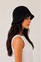 Natural Mesh Openwork Hand Knitted Cotton Bohemian Bucket Women's Hat - 3