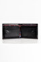 Reda Men's Leather Wallet Black - 3