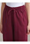 Two Mt Shop Quality Xside Burgundy Interlock Plain Loose & Baggy Women's Sweatpants - 3