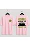 Unisex Oversize Tennis Printed T-Shirt 100% Cotton Tennis Themed Comfortable Fit Short Sleeve T-Shirt