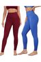 VALANDY womens Push-up Compression Pants - 2