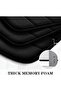 Beige Memory Foam Bathroom Rug Set 3 Piece, Non Slip Extra Soft Absorbent Bath Mats, Machine - 5