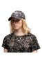 Cap Ess Elevated Aop Bb Cap, Black, Unisex