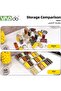 4PCS Wall Mount Spice Rack, Space-Saving Wall Spice Rack Organizer, Spice Shelf, for Kitchen C - 4