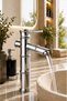 Bamboo Chrome Bowl Sink Faucet |   Premium Model |   Luxury Vintage Lavatory Faucet - 7