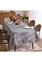 1. Rectangular checkered tablecloth – Waterproof cotton and linen checkered tablecloth, outdoor checkered tablecloth; picnics, ca... - 2