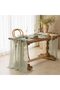 Keketo Fall Thanksgiving Table Runner Terracotta Rust Gauze 120 Inch 10 FT Rustic Burnt Orange Sheer - 2