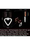 Heart-shaped red rechargeable taillight. - 4