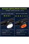 USB rechargeable front/rear bike light. - 2